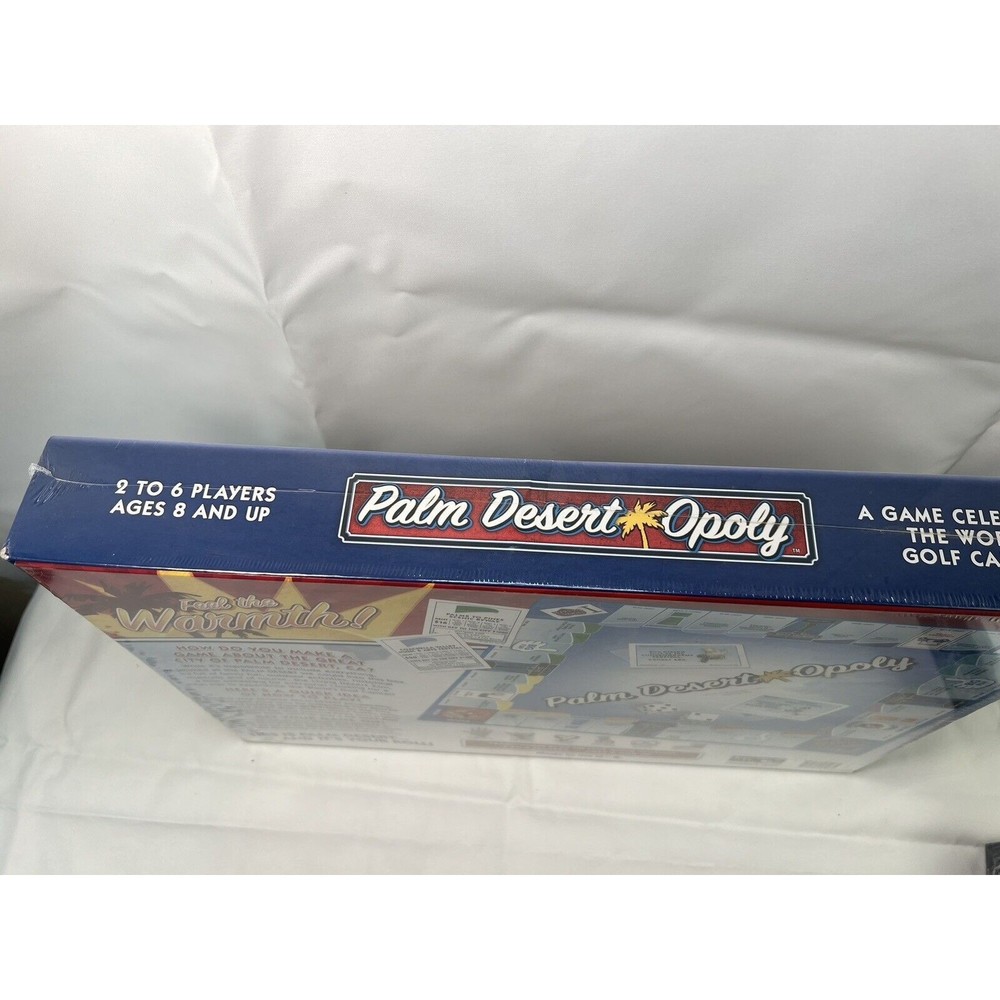 PALM desert OPOLY Local Flavor MONOPOLY Type Board Game Sealed Golf Capital - Picture 5 of 5